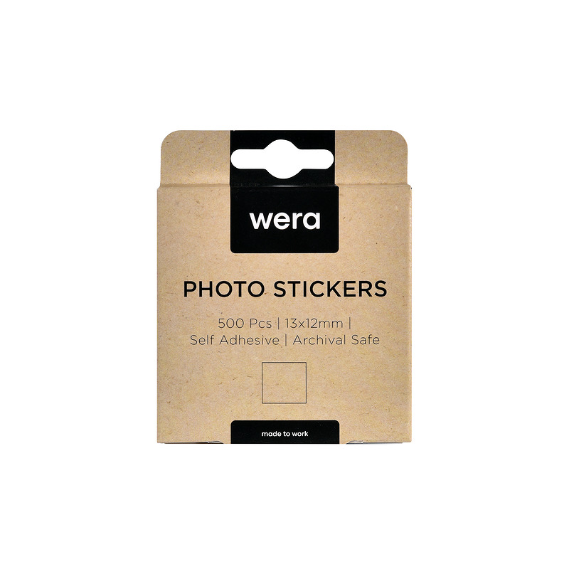 Wera Fotooblater 500 Pack Hvid - Billede 2