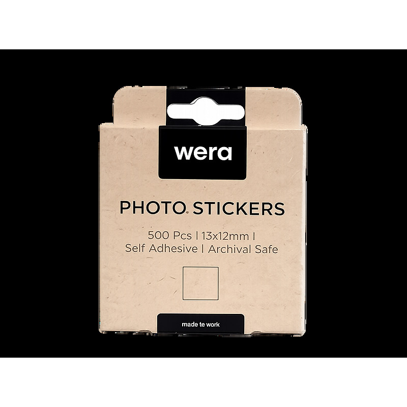 Wera Fotooblater 500 Pack Hvid - Billede 3