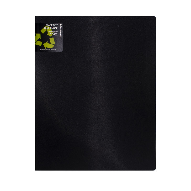 Ringbind BLACK A4 70mm Sort