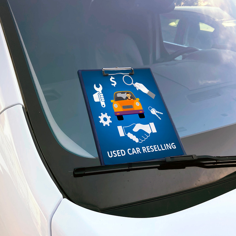 Clipboard A4 Uden Forside Blå - Billede 3