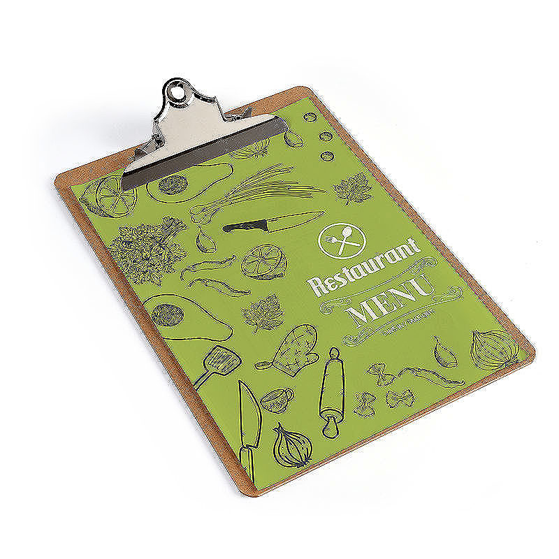 Clipboard A4 Enkel MDF Brun
