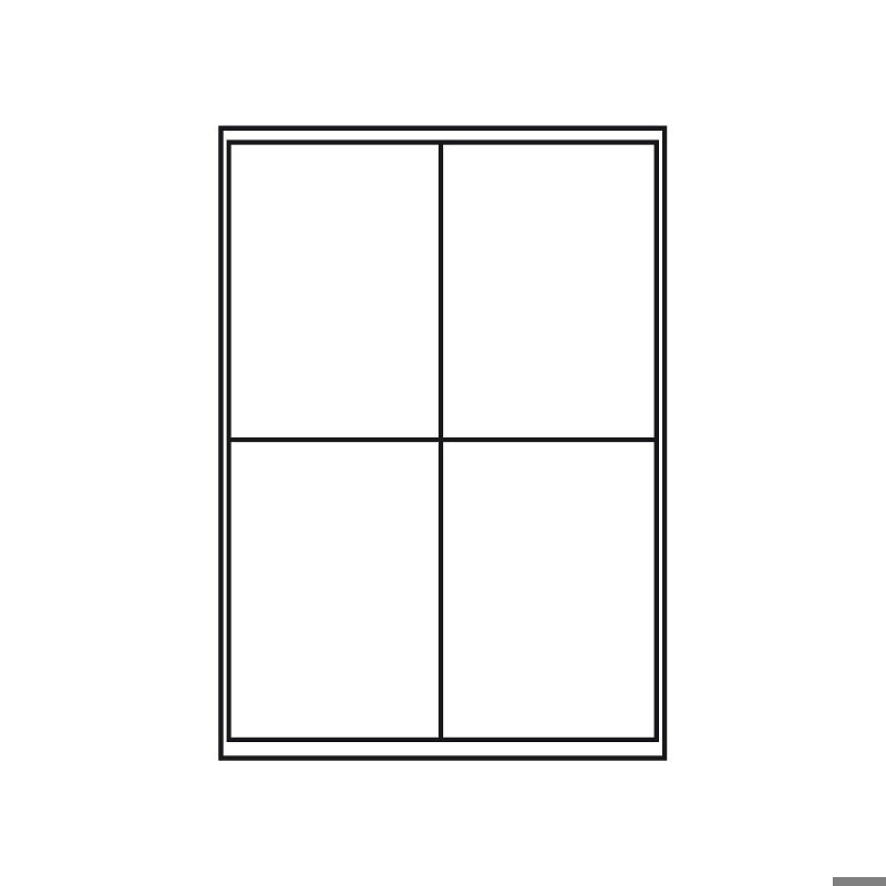 Kopierings & Laseretikett 991x139mm 100 Pack