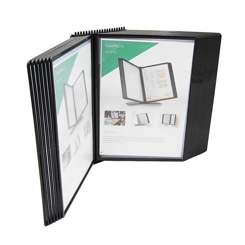 Wera Clickmount Vægdisplay A4 for 20 Rammer Sort - Billede 2