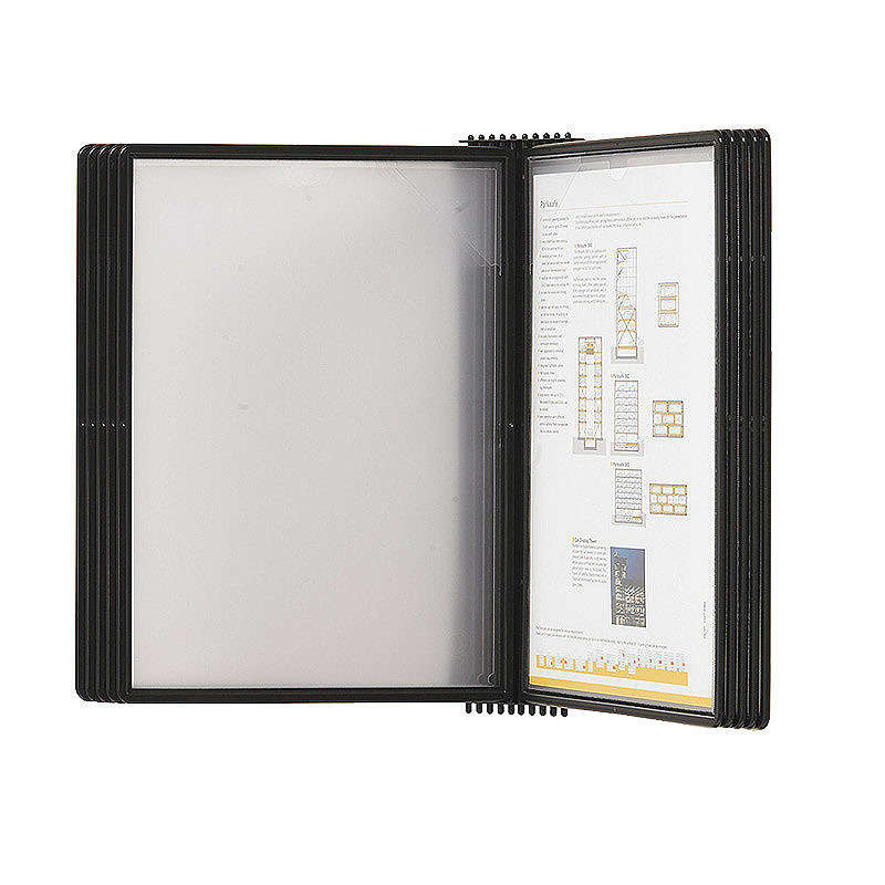 Wera Clickmount Vægdisplay A5 for 10 Rammer Sort