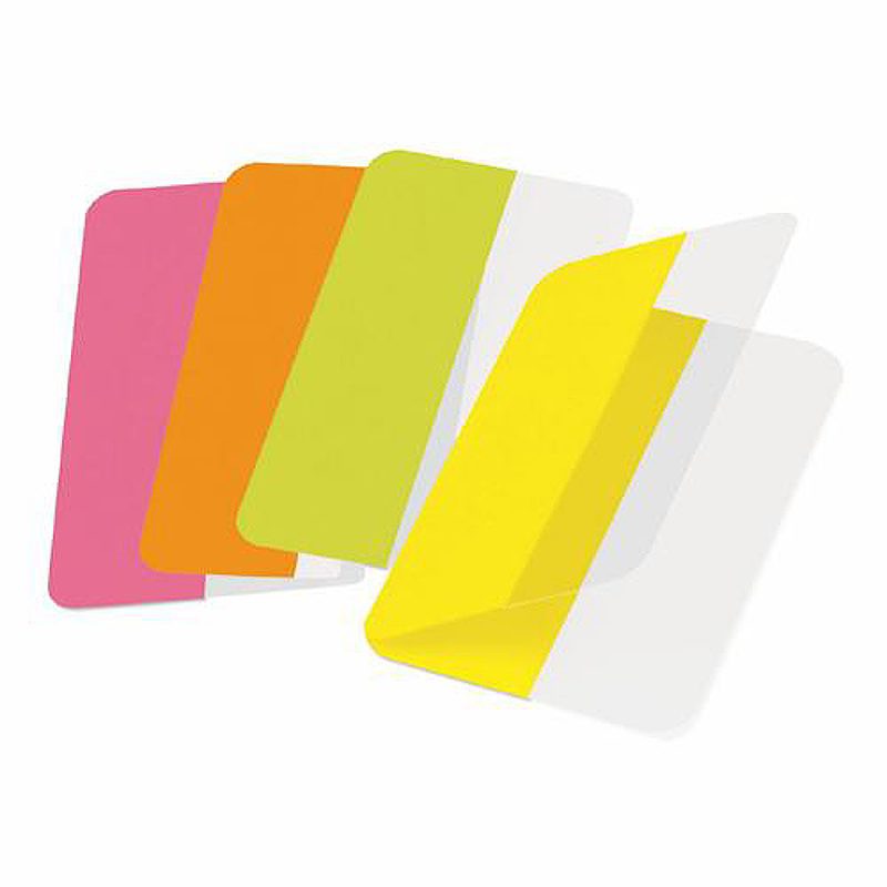 Twin Tabs Index Tabs 40x12 Assorterede Farver 24 stk