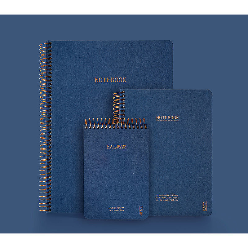 KOZO Notesbog A6 Premium Navy