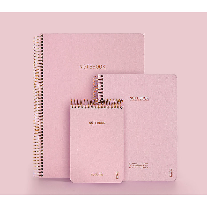 KOZO Notesbog A6 Premium Dusty Pink