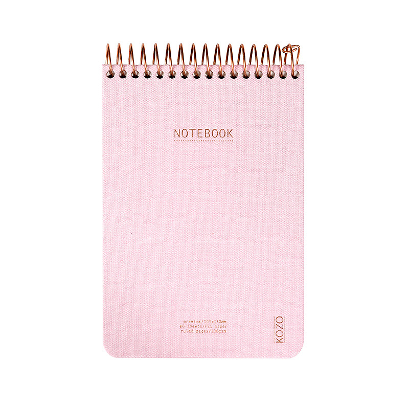 KOZO Notesbog A6 Premium Dusty Pink - Billede 3