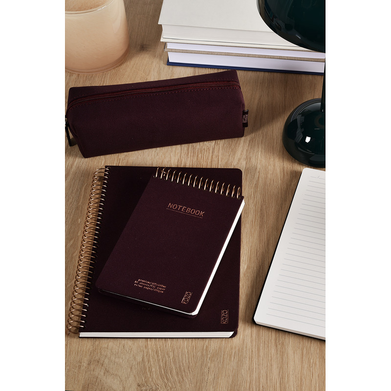 KOZO Notesbog A5 Premium Coffee - Billede 2