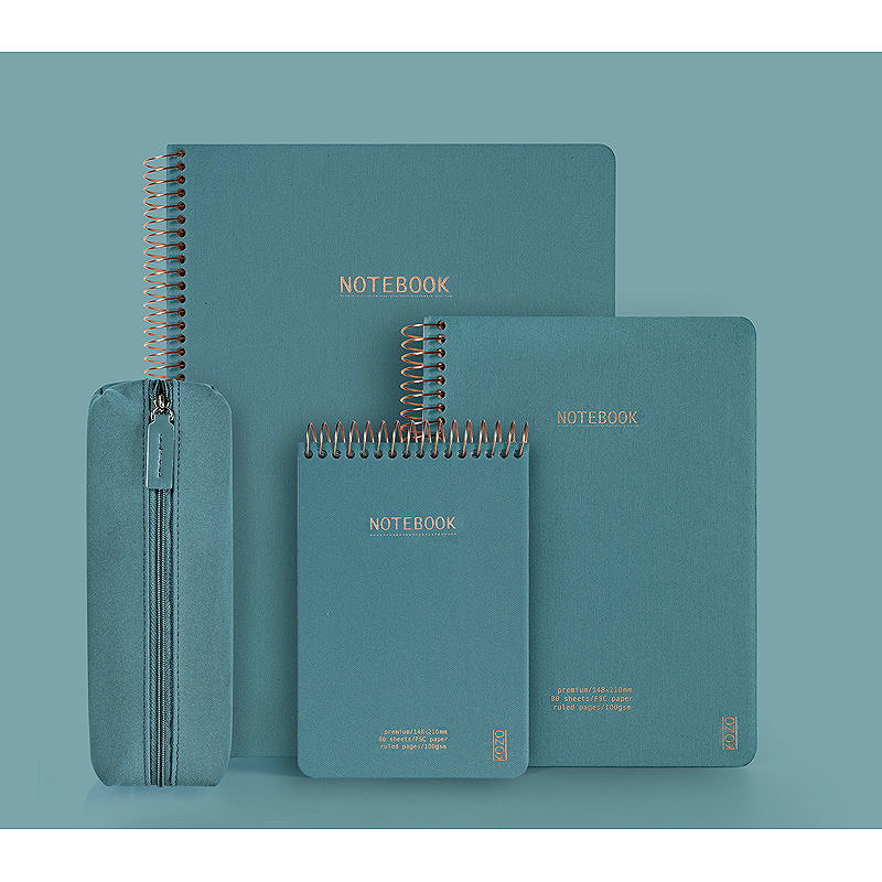 KOZO Notesbog A6 Premium Steel Blue