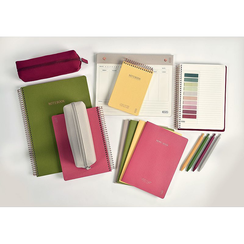 KOZO Notesbog A5 Premium Guava Pink - Billede 3