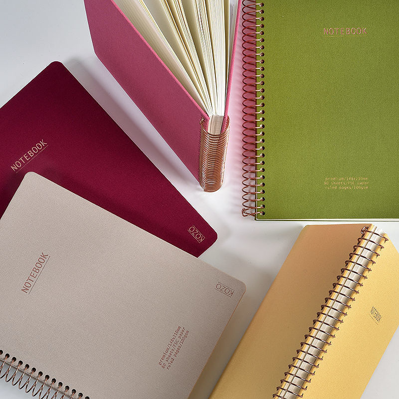 KOZO Notesbog A4 Premium Olive Green - Billede 4