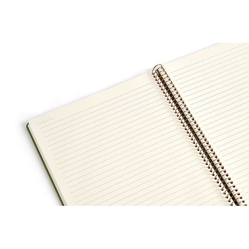KOZO Notesbog A4 Premium Olive Green - Billede 5