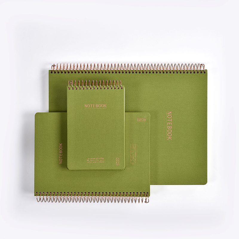 KOZO Notesbog A5 Premium Olive Green