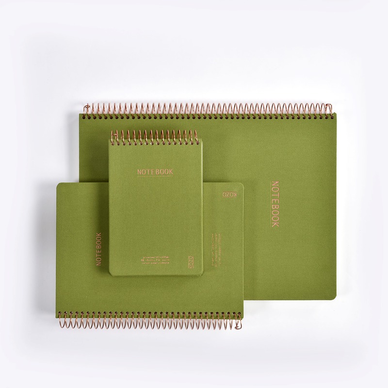 KOZO Notesbog A6 Premium Olive Green