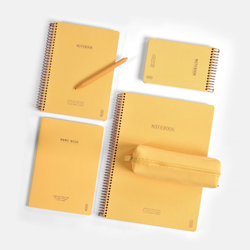 KOZO Notesbog A5 Premium Honey