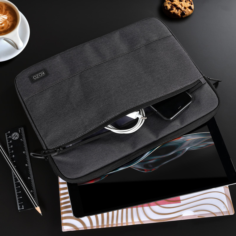 KOZO Computersleeve Charcoal - Billede 3
