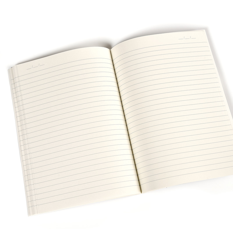 KOZO Notesbog A5 3 Pakke Coffee Bric Steel Blue - Billede 3