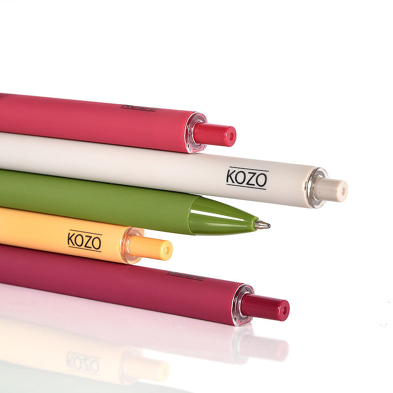 KOZO Kuglepen Sort Blæk Berry