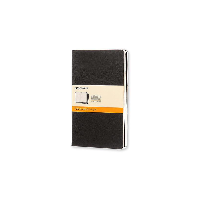 Cahier Journal Linjerad Large Sort 3-Pak