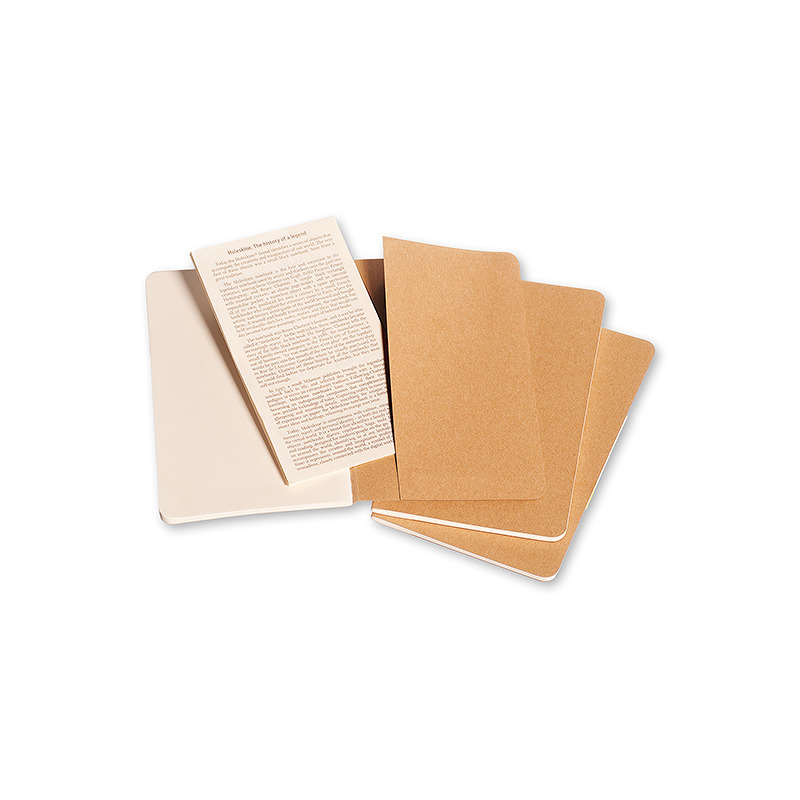 Journal Blank Pocket kraft - Billede 3