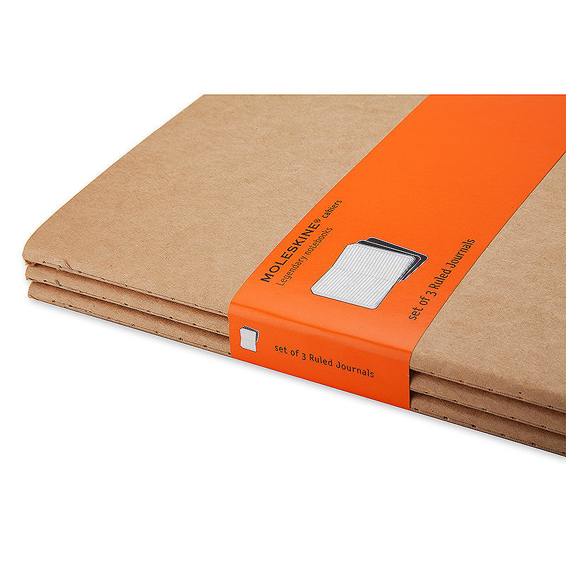 Cahier Journal Linjeret XL Kraft 3-Pak - Billede 4