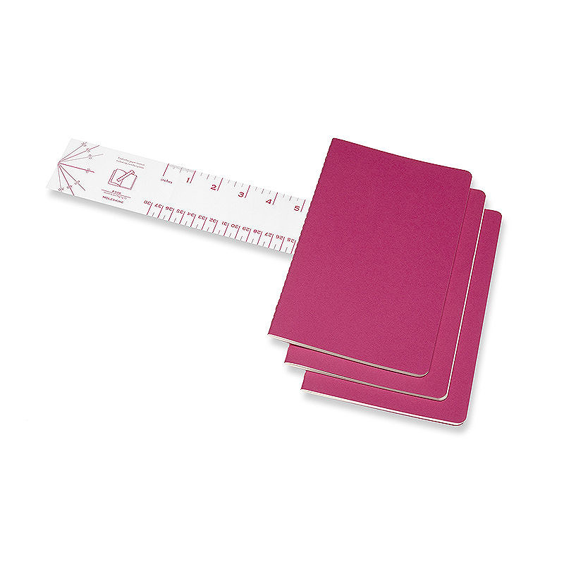 Cahier Journal Blank Large Lyserød 3-Pak - Billede 2