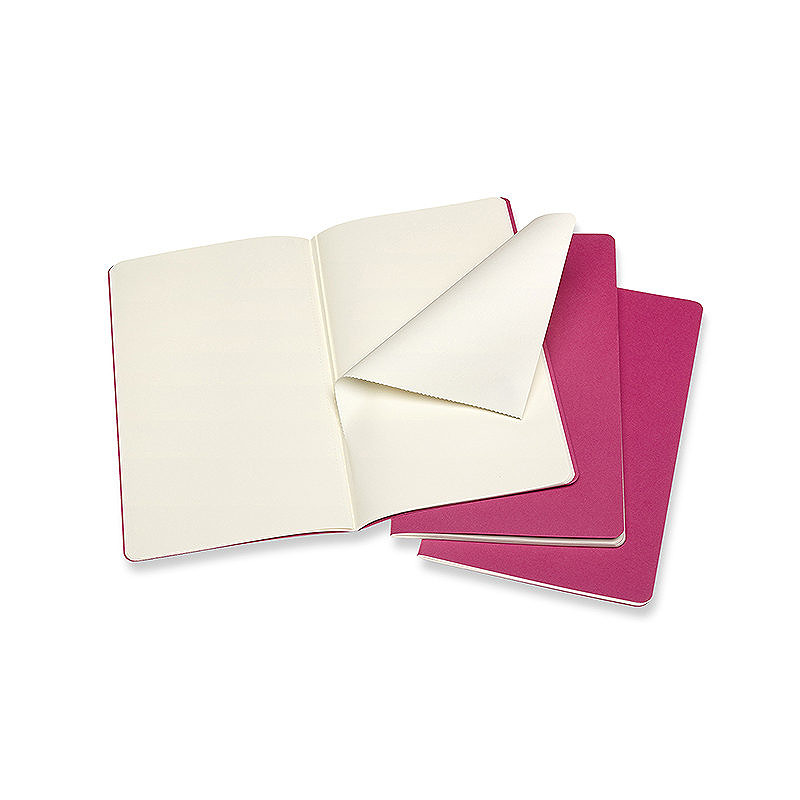 Cahier Journal Blank Large Lyserød 3-Pak - Billede 3