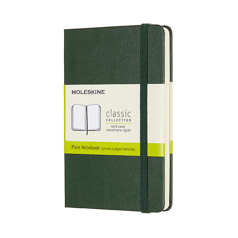 Classic Hard Blank Pocket Myrtle Green
