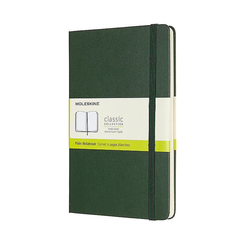 Classic Hard Blank Large Myrtle Green