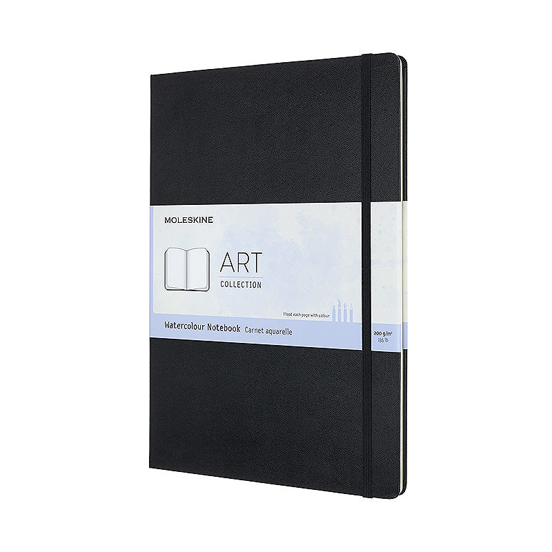 Art Watercolor Album Sort A4 - Billede 3