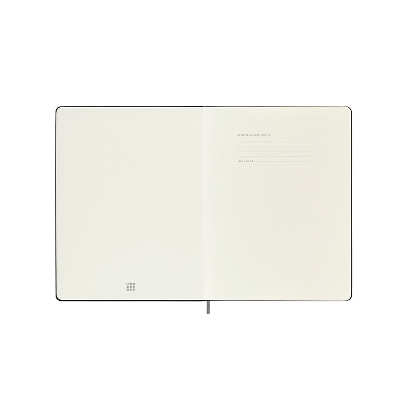 Smart Notesbog Hard Linjeret XL Black - Billede 3
