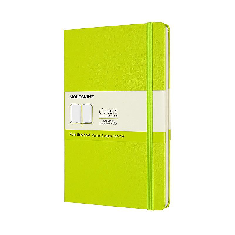 Classic Hard Blank Large Lemon Green