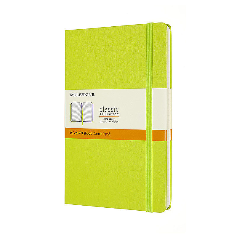 Classic Hard Linjeret Large Lemon Green