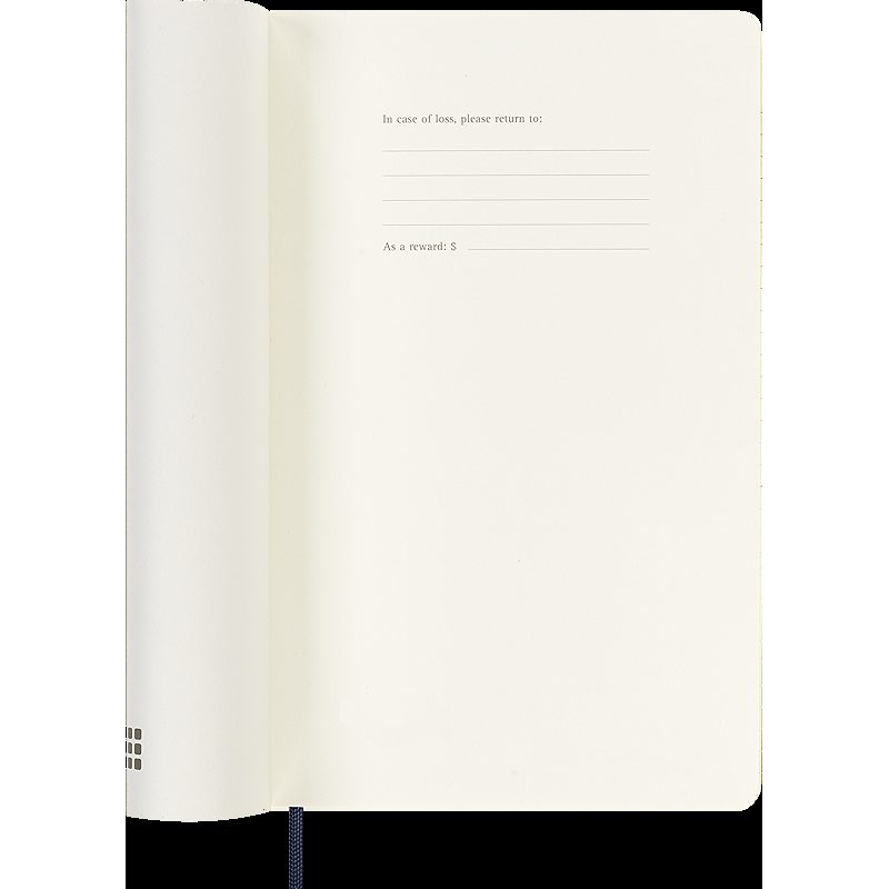 Classic Soft 18M 25/26 WeekNote Large Sapphire Blue - Billede 3