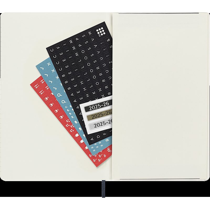 Classic Soft 18M 25/26 WeekNote Large Sapphire Blue - Billede 4