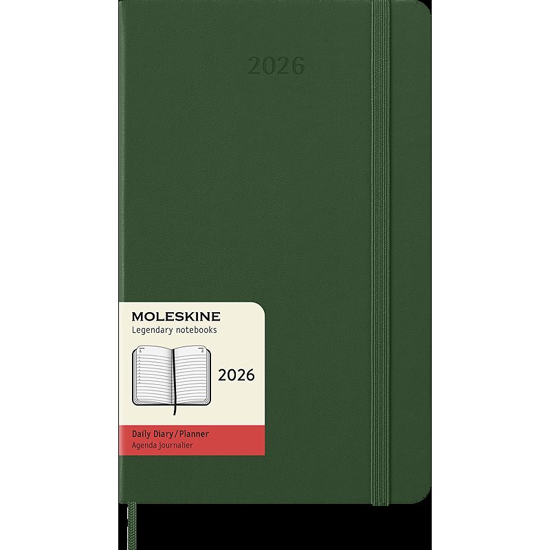 Classic Hard 12M Daily Large Myrtle Green 2026