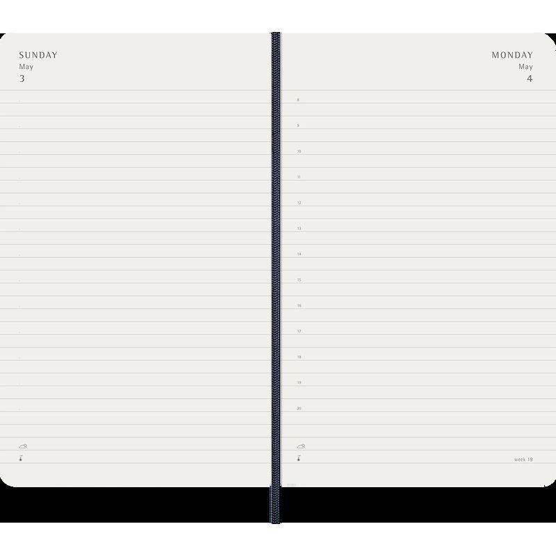 Classic Soft 12M Daily Large Sapphire Blue 2026 - Billede 5