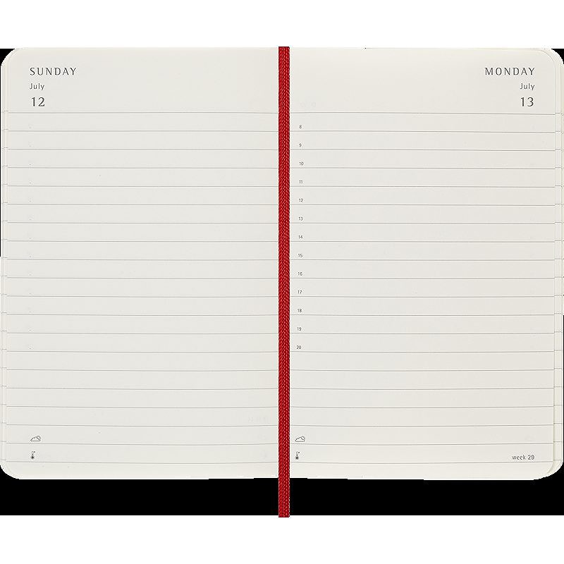 Classic Soft 12M Daily Pocket Rød 2026 - Billede 5