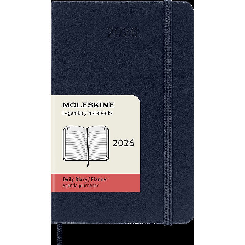 Classic Hard 12M Daily Pocket Sapphire Blue 2026
