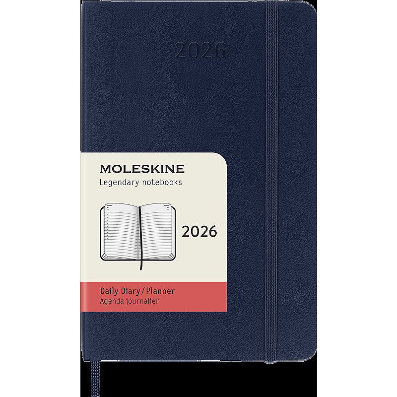 Classic Soft 12M Daily Pocket Sapphire Blue 2026
