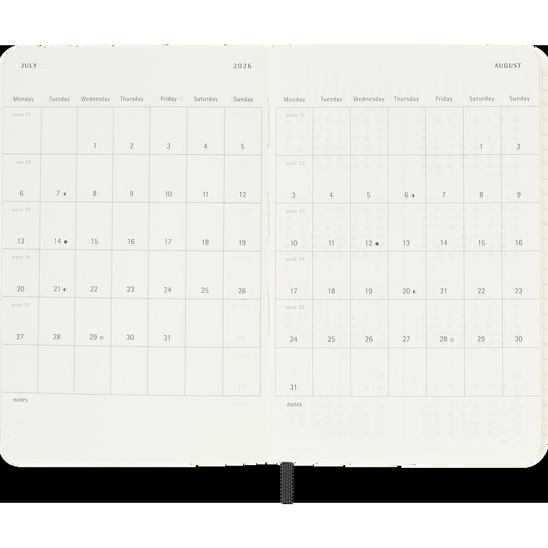 Classic Soft 12M MonthNote Pocket Sort 2026 - Billede 4