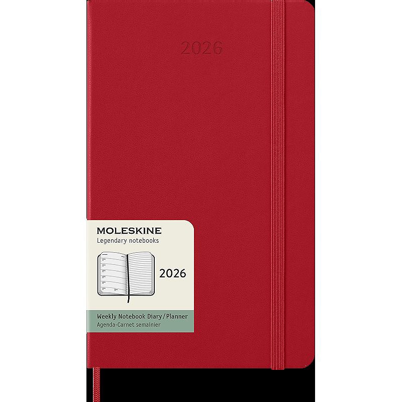 Classic Hard 12M Week Note Large Rød 2026