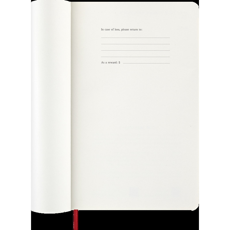 Classic Soft 12M Week Note Large Rød 2026 - Billede 6