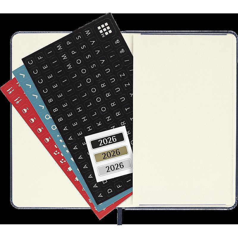 Classic Hard 12M Week Note Pocket Sapphire Blue 2026 - Billede 3