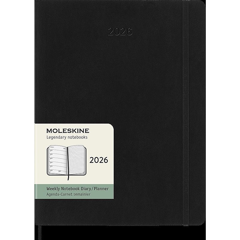 Classic Soft 12M Week Note XL Svart 2026