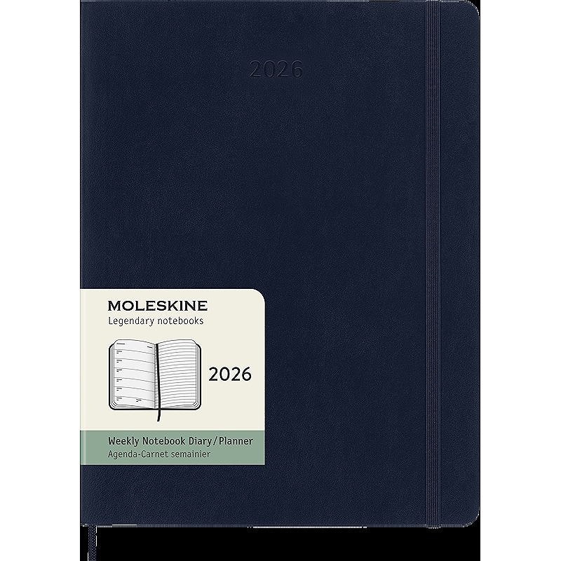 Classic Soft 12M Week Note XL Sapphire Blue 2026