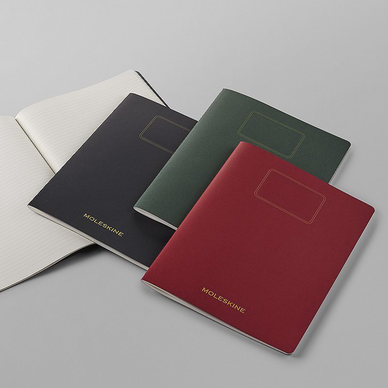 Student Cahier Linjeret XXL Sort