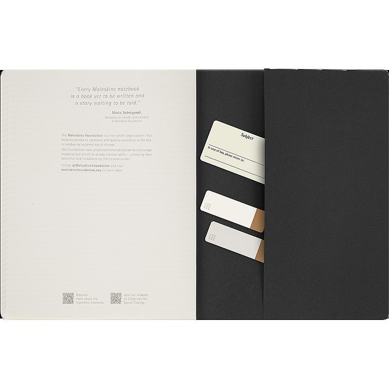 Student Cahier Linjeret XXL Sort - Billede 6