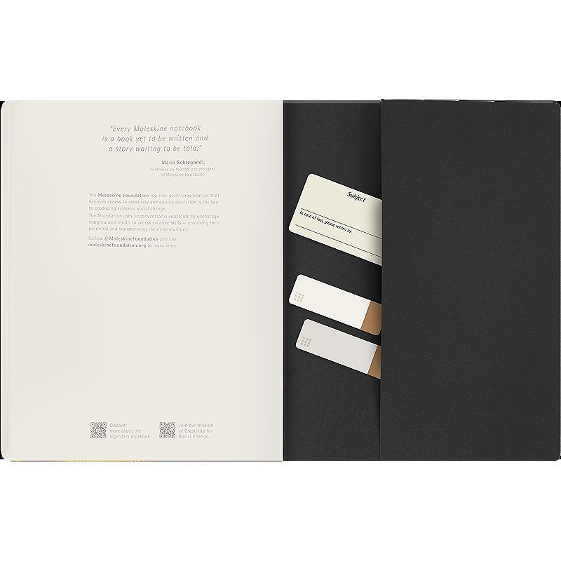 Student Cahier Blank XXL Sort - Billede 6
